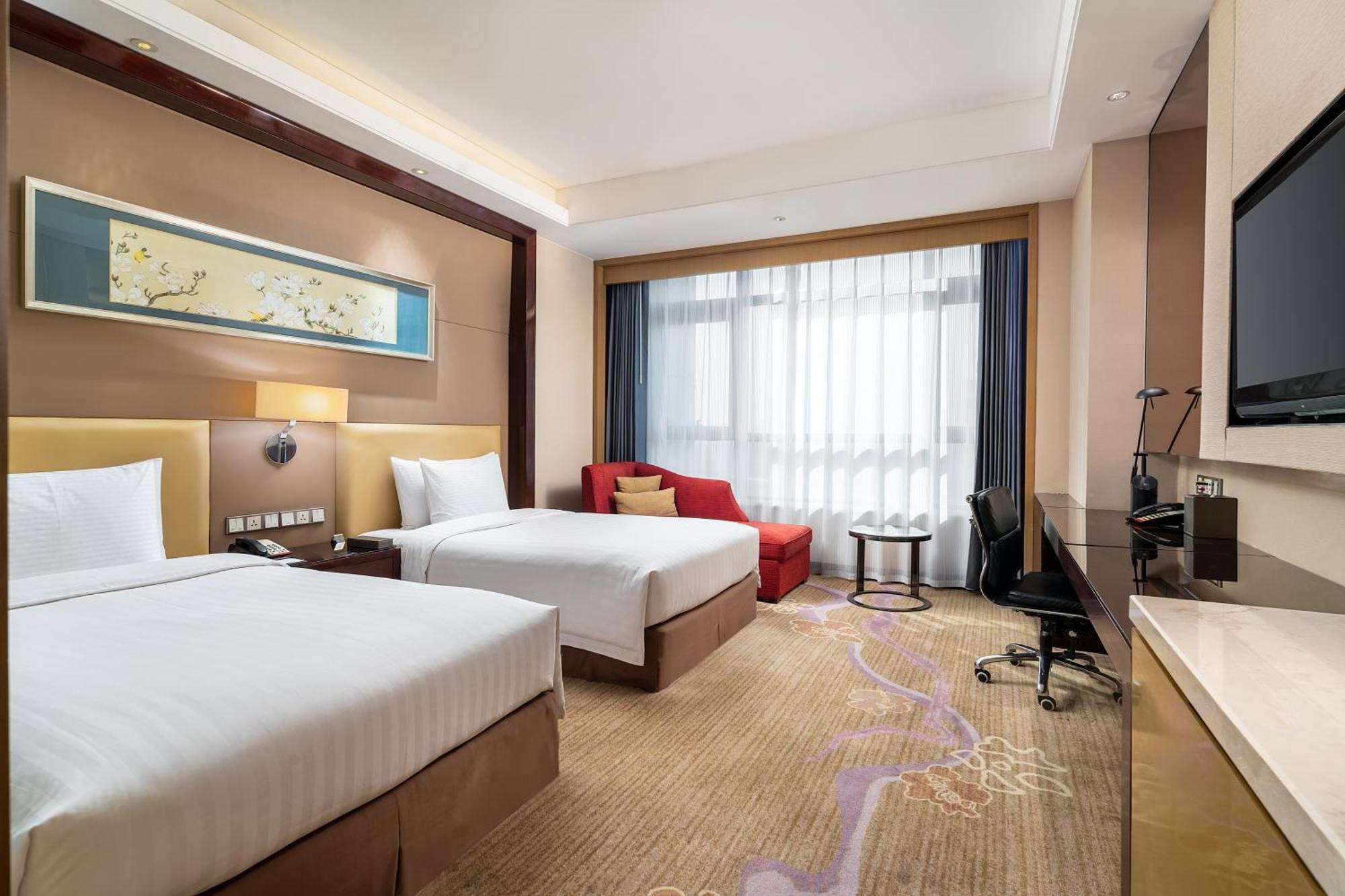 Wanda Realm Taizhou Hotell Taizhou  Exteriör bild