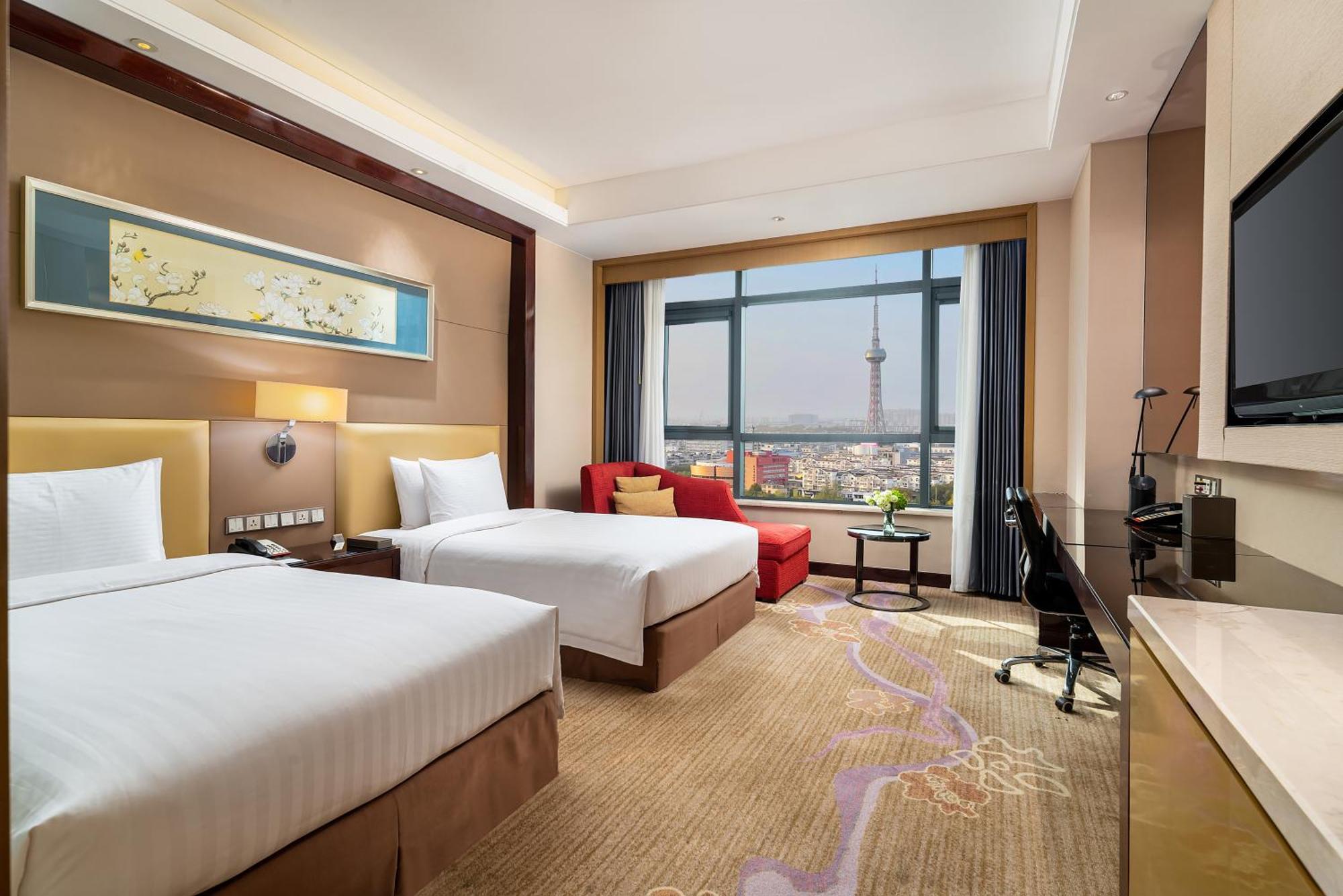 Wanda Realm Taizhou Hotell Taizhou  Exteriör bild